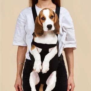 NEW Breathable Pet Outdoor Carrier Backpack Medium Dogs Hands-Free Travel Pouch